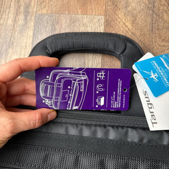 Targus Travel Laptop‎ Bag Checkpoint Computer Briefcase Unisex's Size 15.6" NWT - Picture 6 of 16